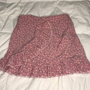Pink Flowy Skirt